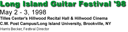 Long Island Guitar Festival '98